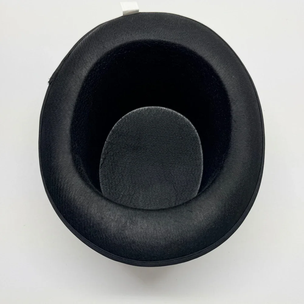 Black Top Hat Costume Accessory Adult Cosplay Party Novelty